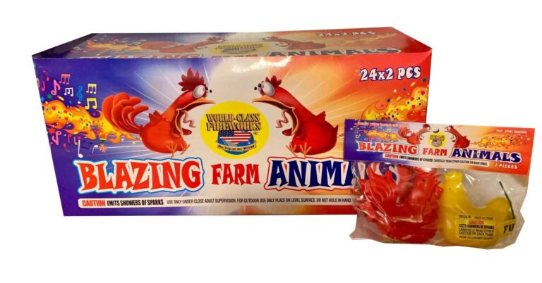 Blazing Farm Animals
