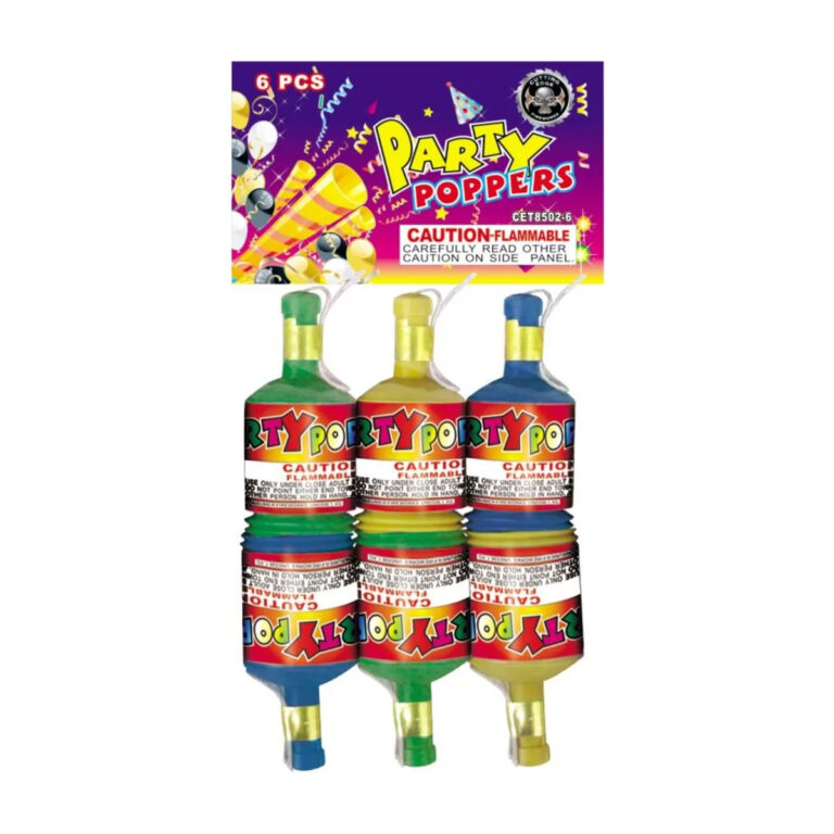 Party Poppers