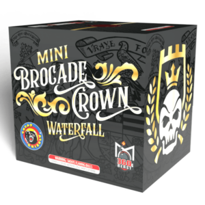 Mini Brocade Crown Waterfall