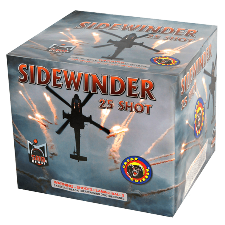 Sidewinder 25 shot