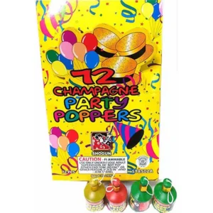 72pc Champagne Party Poppers