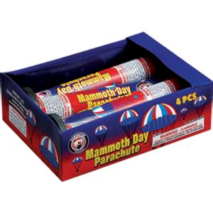 Single Day Parachute 4 pk