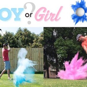 Gender Reveal Golf Balls